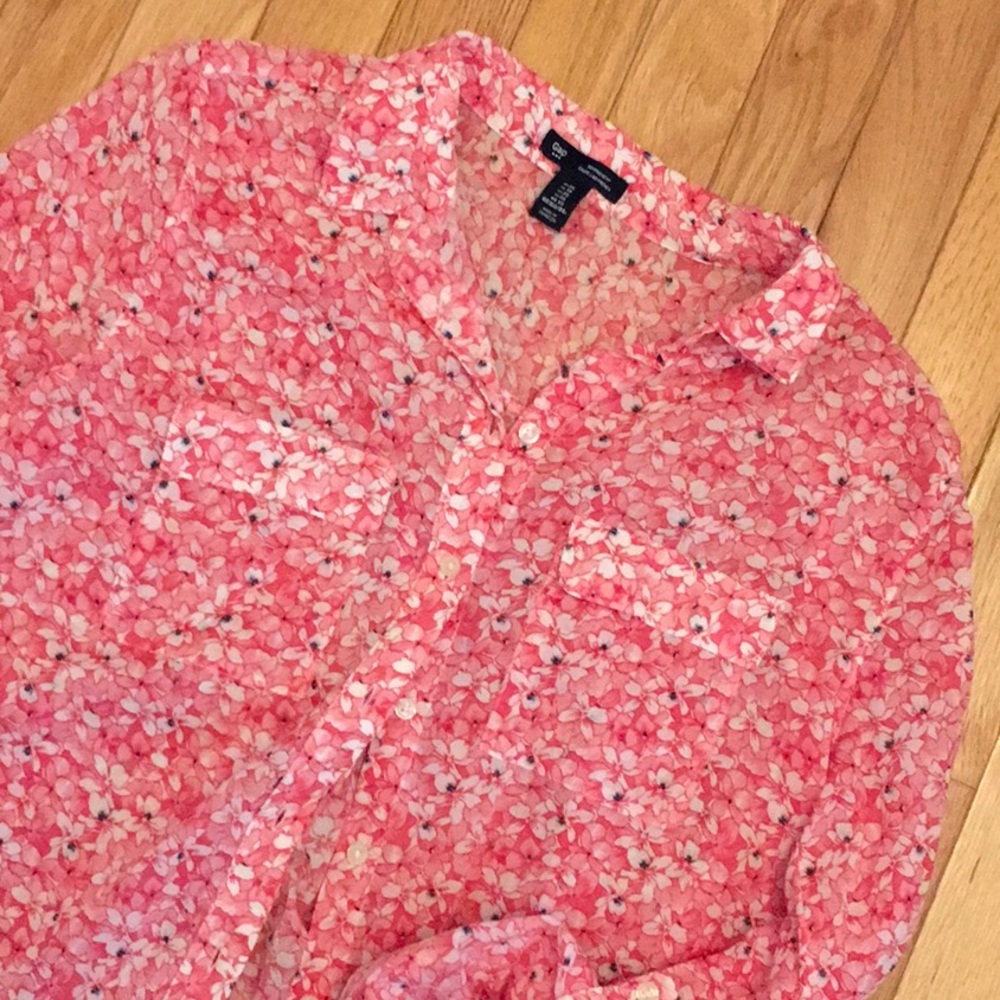 Floral Collared Blouse